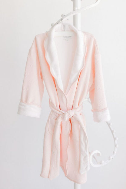 Terry Tots Bathrobe – Pink Bows