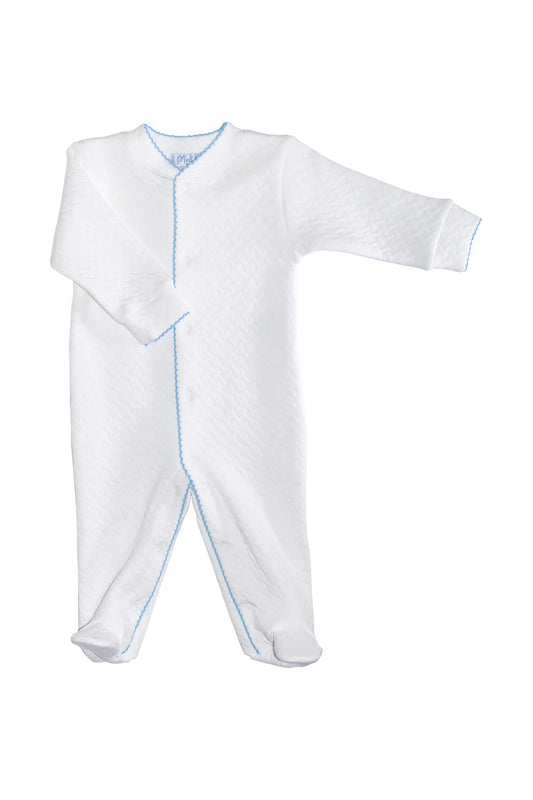 Nellapima Basket Weave Baby Footie