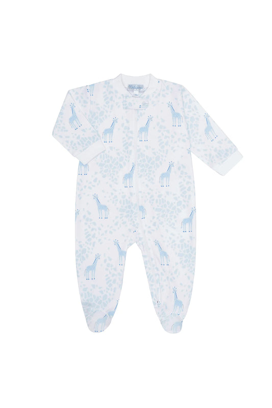 Nellapima Giraffe Print Zipper Footie