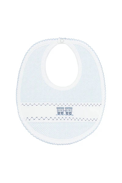 Nellapima Herringbone Embroidered Bib