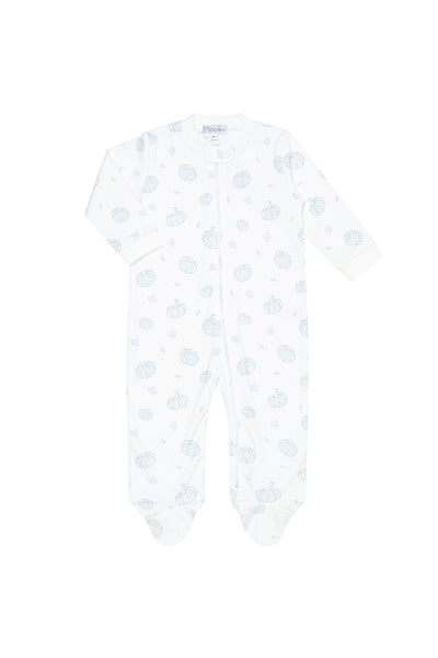Nellapima Pumpkin Patch Zipper Footie
