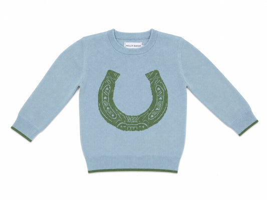 Hollis Baker Craig Sweater- Horseshoe