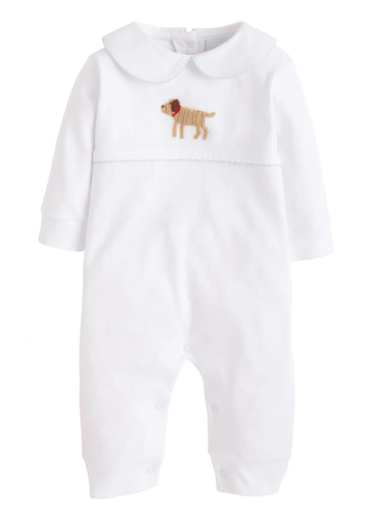 Little English Crochet Playsuit- Lab