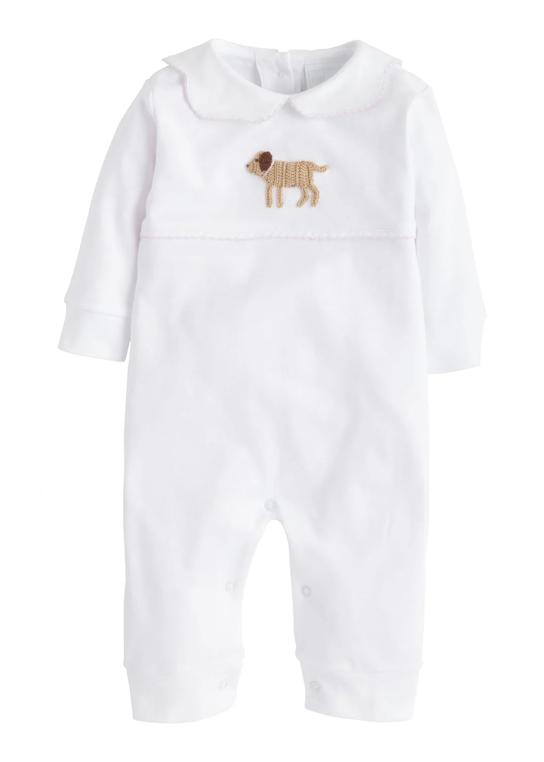 Little English Crochet Playsuit- Lab