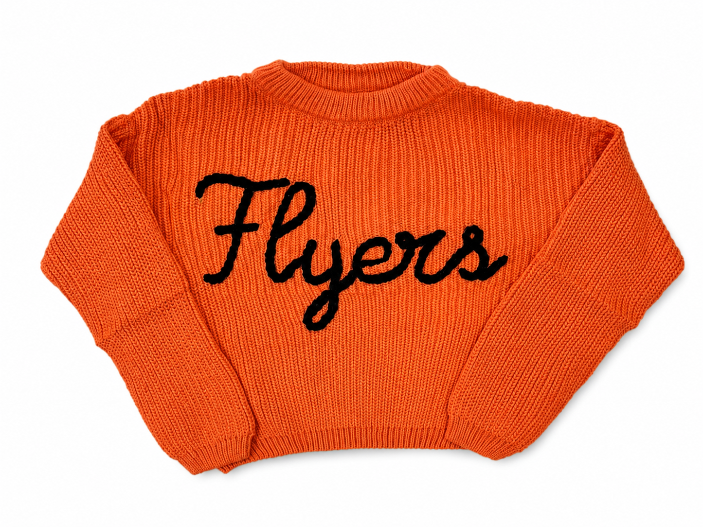 Embroidered Flyers Sweater