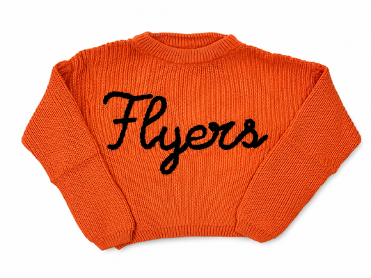 Embroidered Flyers Sweater