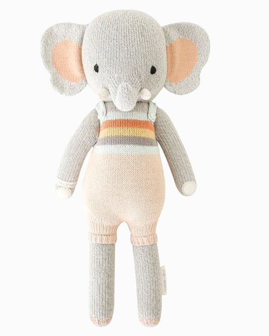 cuddle + kind Evan the elephant- little 13"