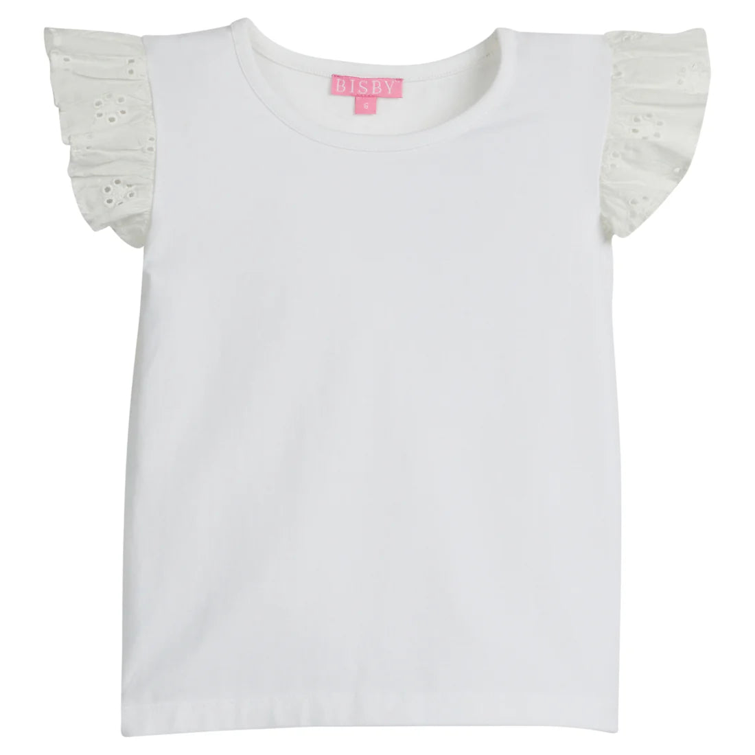 Bisby Eyelet Tank White