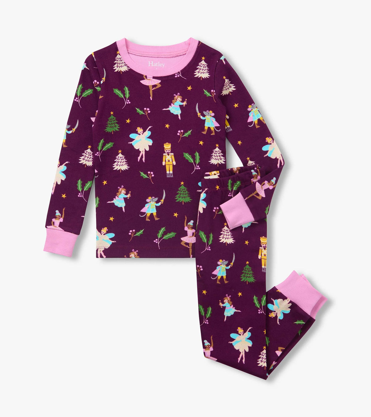 Hatley Girls Nutcracker Cotton Pajama Set