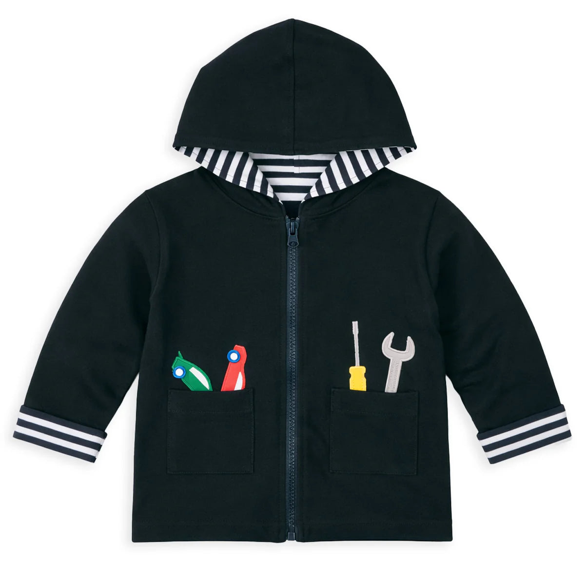 Florence Eiseman Reversible Jacket with Cars & Tools