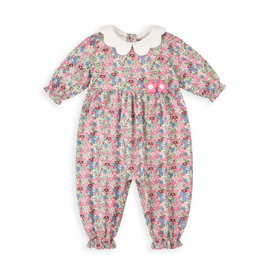 Florence Eiseman Floral Knit Longall with Flowers