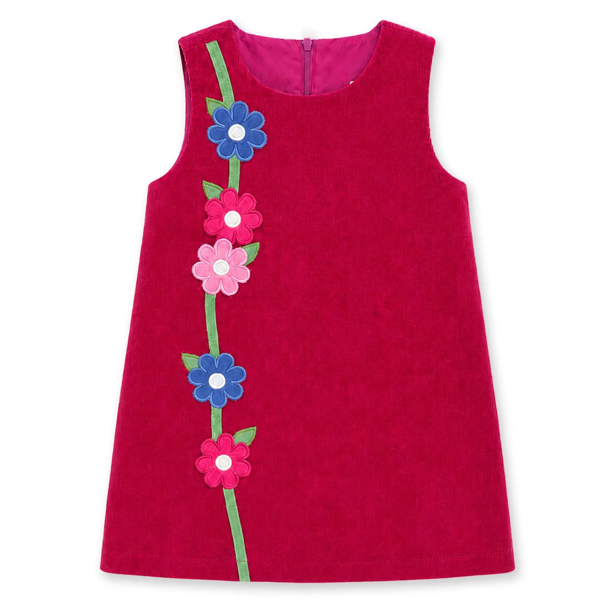 Florence Eiseman Corduroy Jumper with Flower