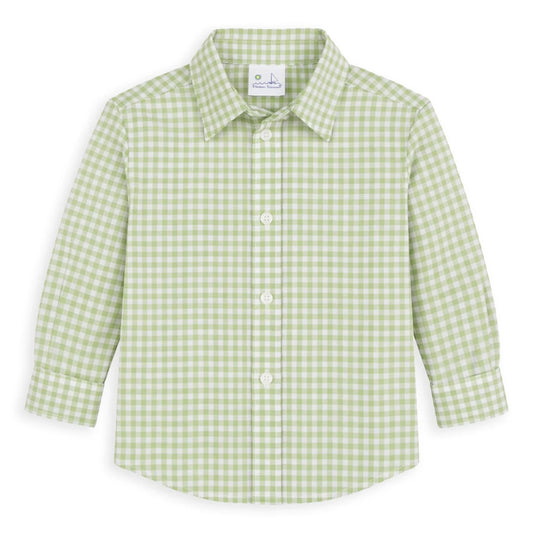 Florence Eiseman Check Button Down Shirt
