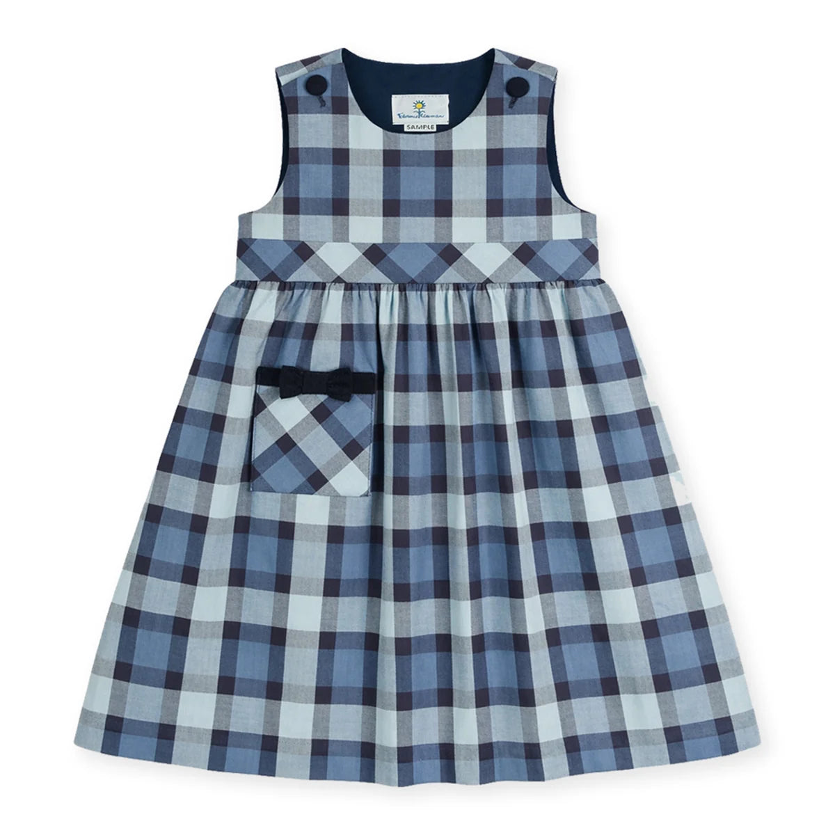 Florence Eiseman Plaid Jumper with Pockets