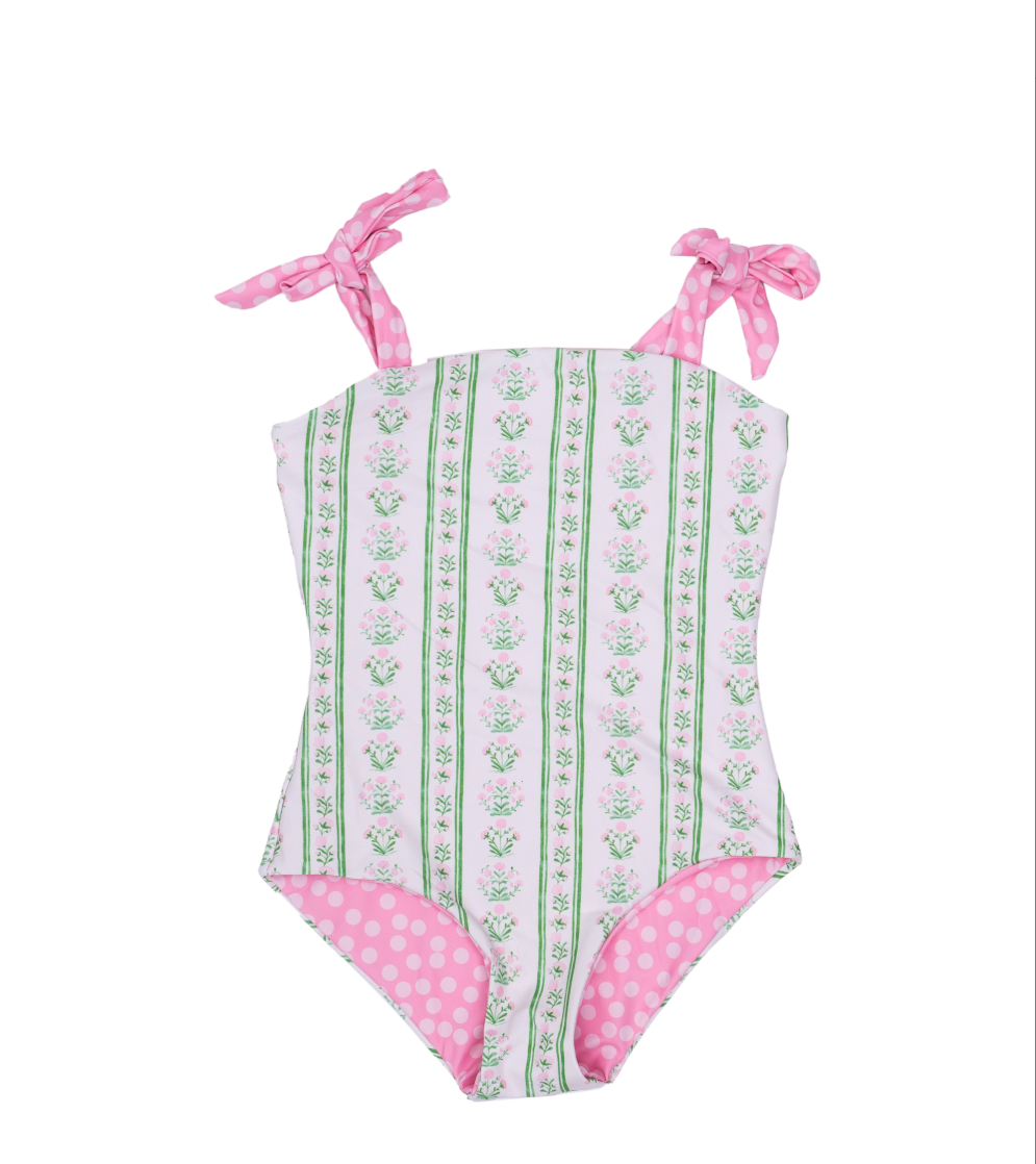 Florence Reversible Swimsuit Blush & Bloom