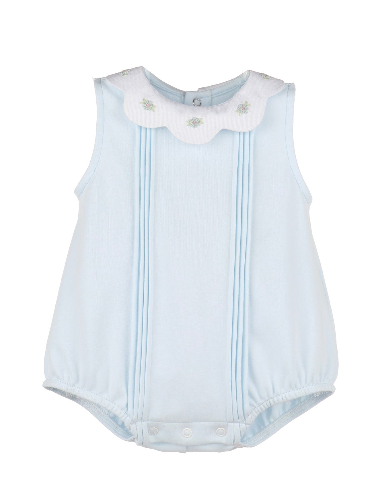 Luli & Me Summer Home scallop baby bubble
