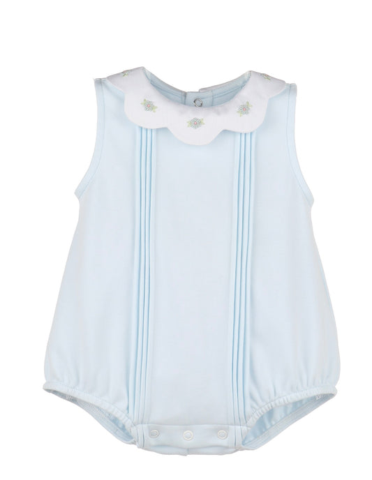 Luli & Me Summer Home scallop baby bubble

