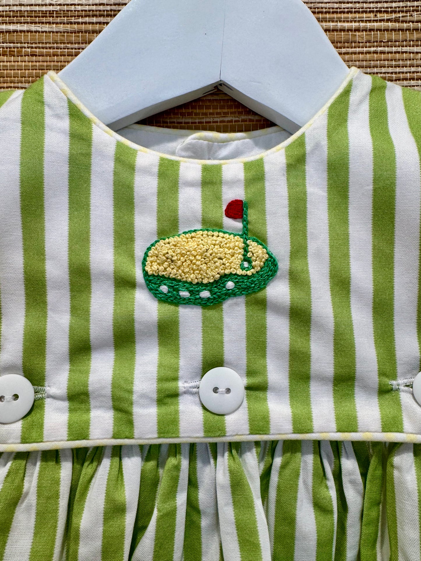Percy & Tyne Jack Bubble - Bermuda Stripe with Golf