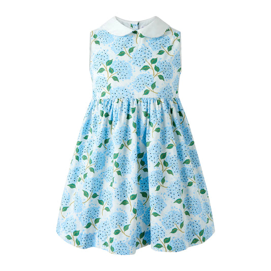 Rachel Riley Hydrangea Peter Pan Collar Dress