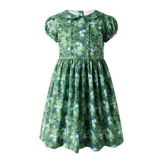 Rachel Riley Garden Floral Frill Front Dress