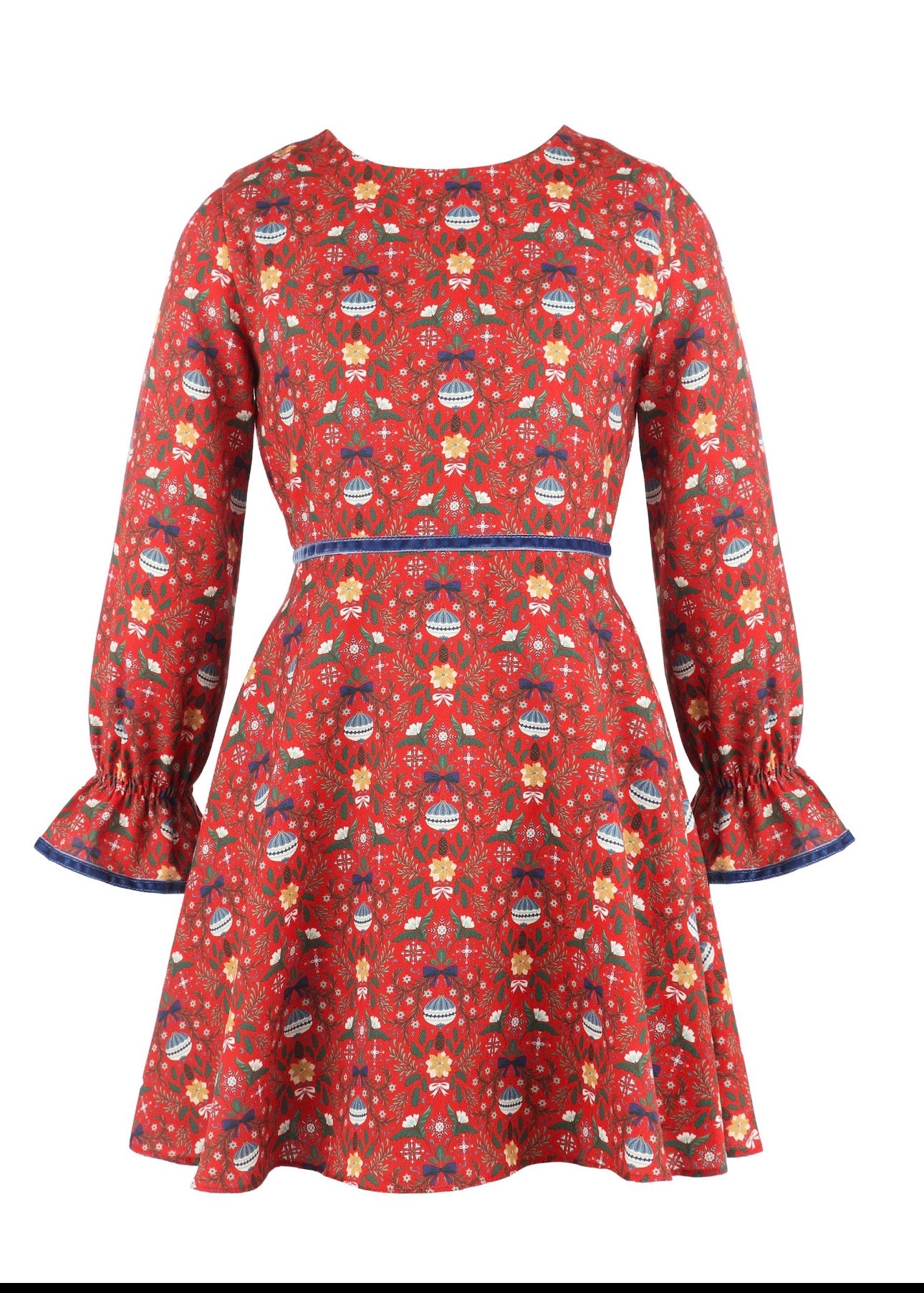 Gabby The Clara Dress, Red