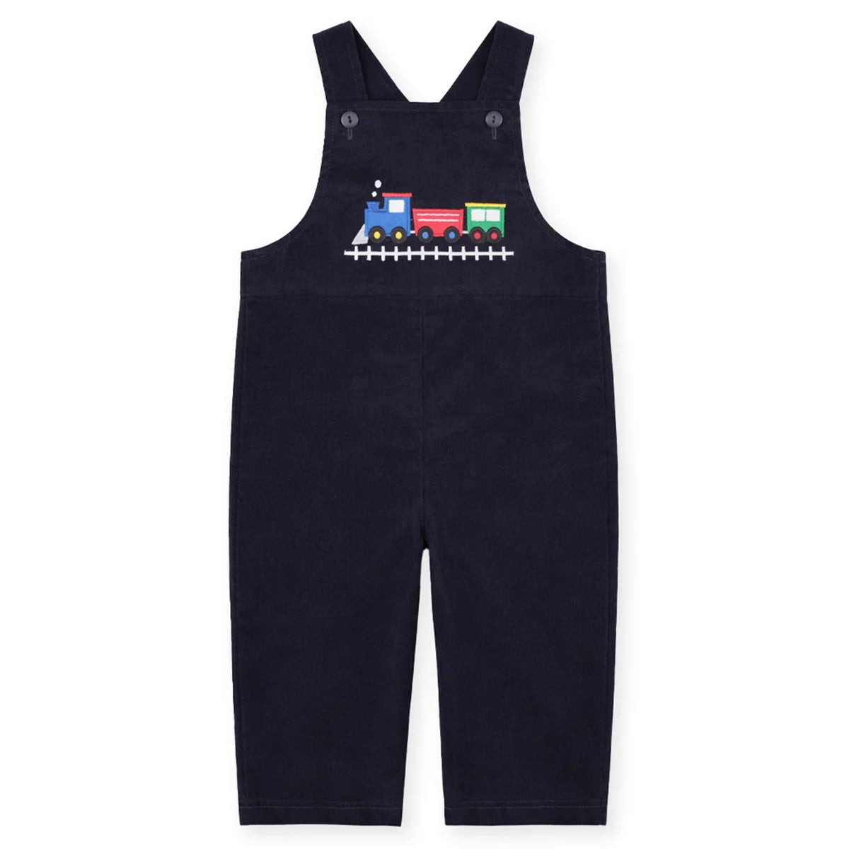 Florence Eiseman Corduroy Longall with Train with Polo With Multi Tipping