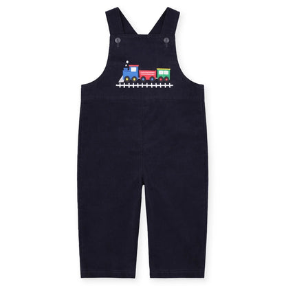 Florence Eiseman Corduroy Longall with Train with Polo With Multi Tipping