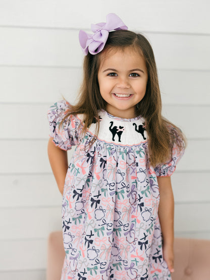 Poppy Kids Halloween Cat Dress