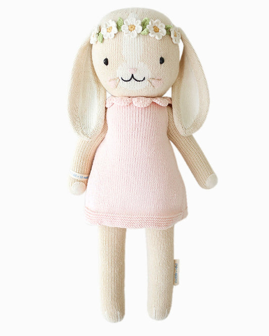 cuddle + kind Hannah the bunny (blush) - little 13"