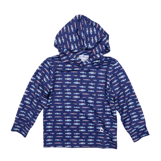 BlueQuail Freshwater Lightweight Performance Hoodie