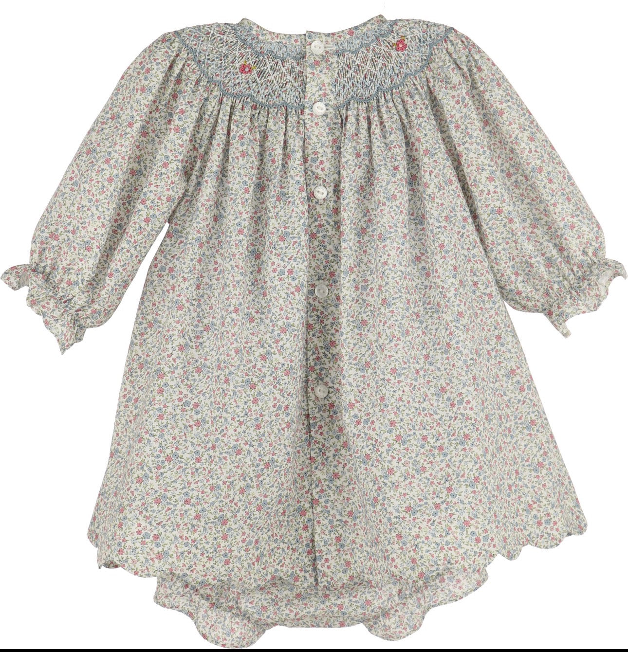 Luli & Me Fall Blossom Set, Blue
