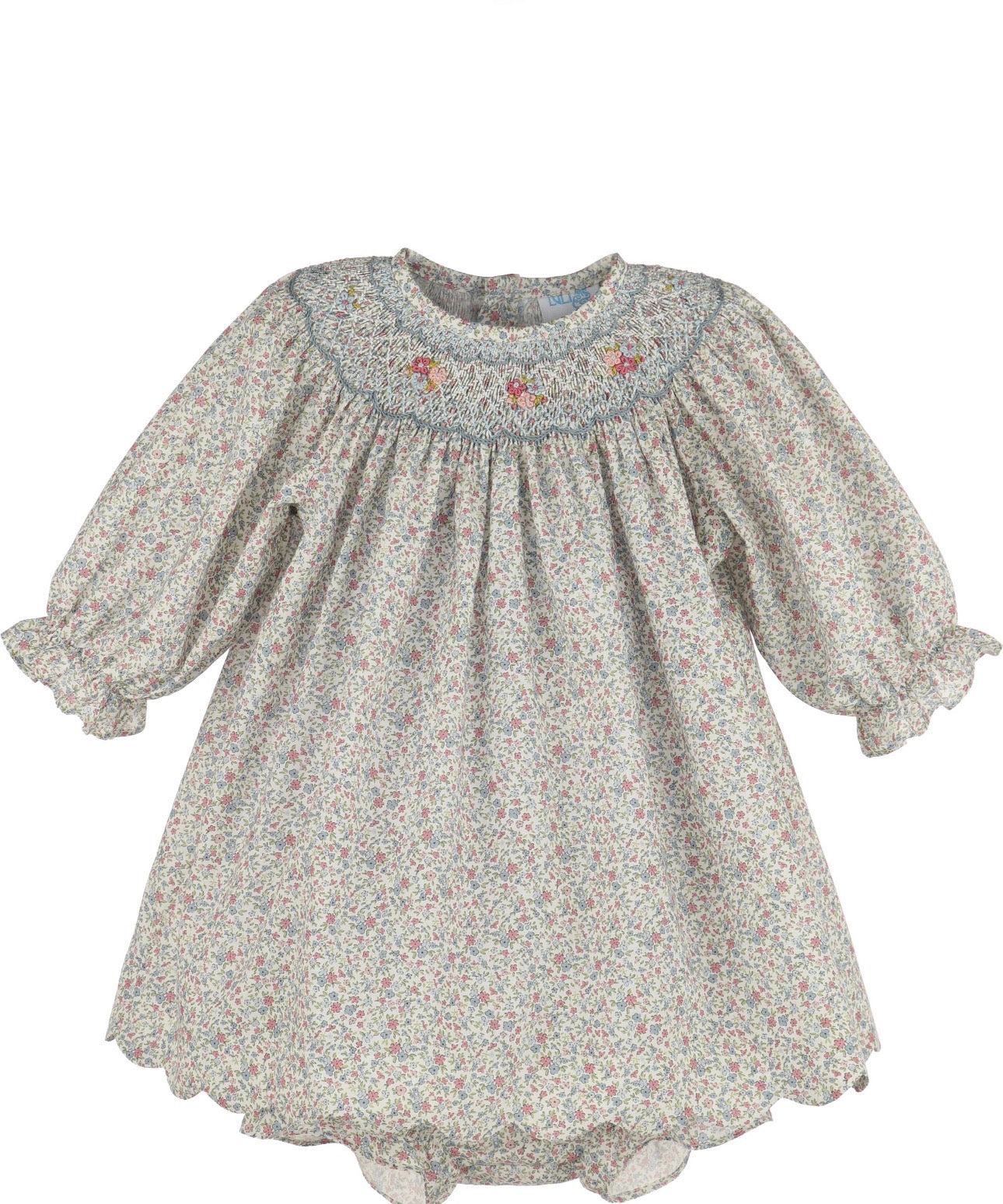 Luli & Me Fall Blossom Set, Blue