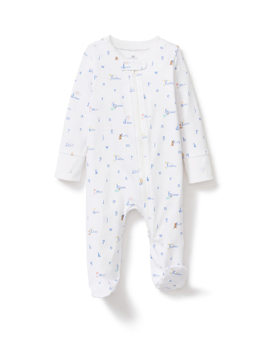 Petite Plume Pima Letters and Lullabies Romper