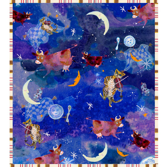 Jazz Club in the Sky Blanket and Book