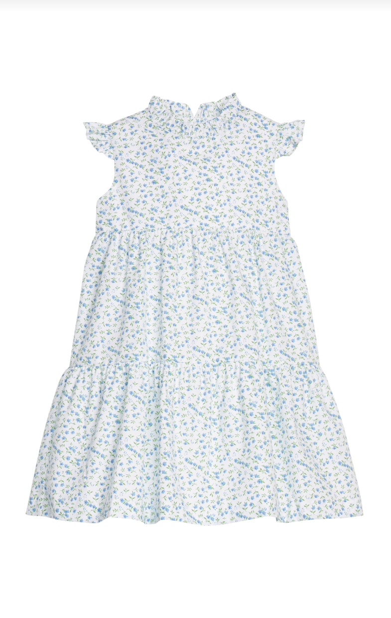 Little English Tiered Charleston Dress in Mayfair floral