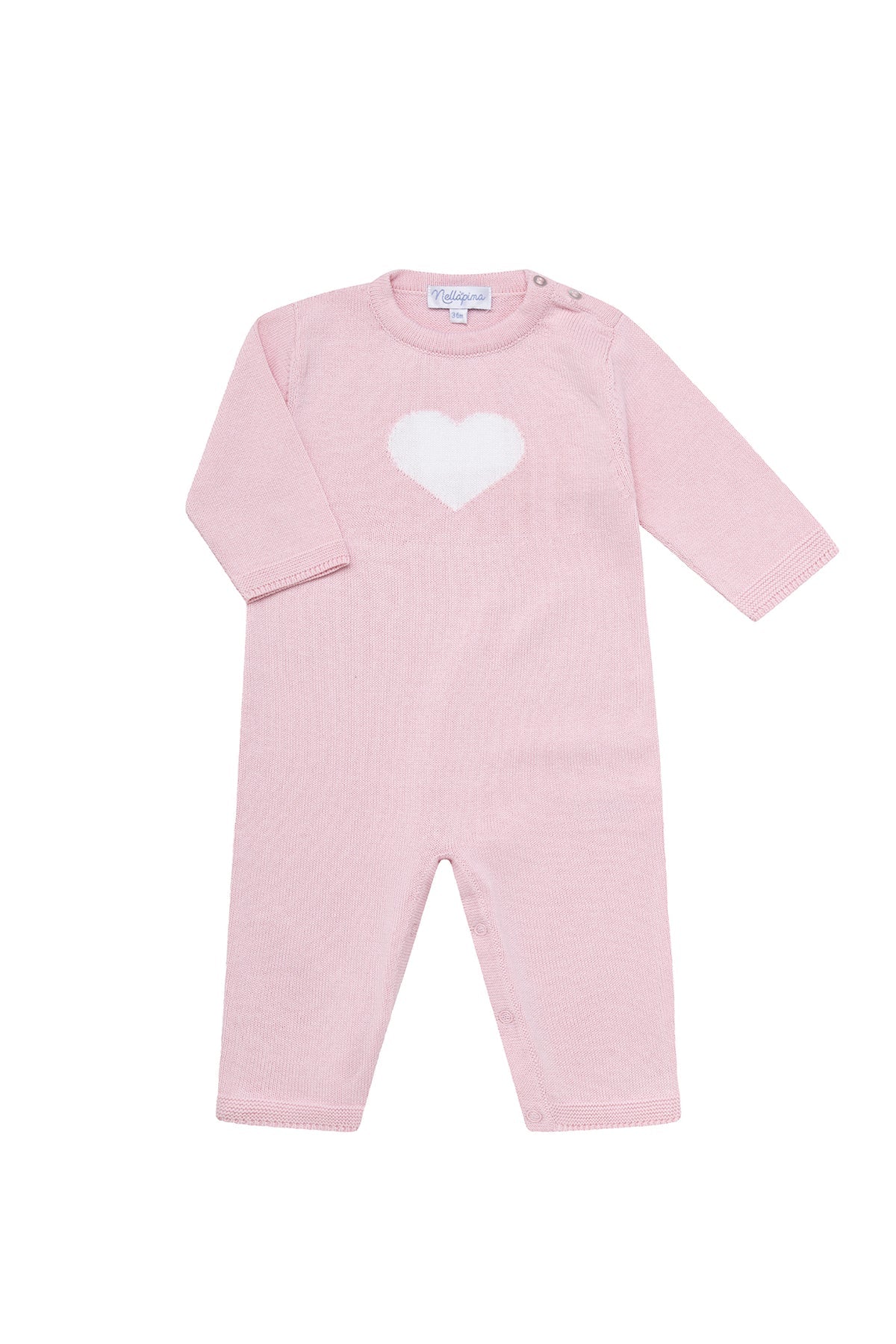 Nellapima Heart Knit Bodysuit