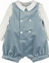 Luli & Me Velvet Boy Romper