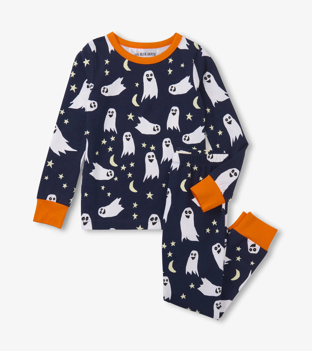 Hatley Goofy Ghost Kids Pajamas Set
