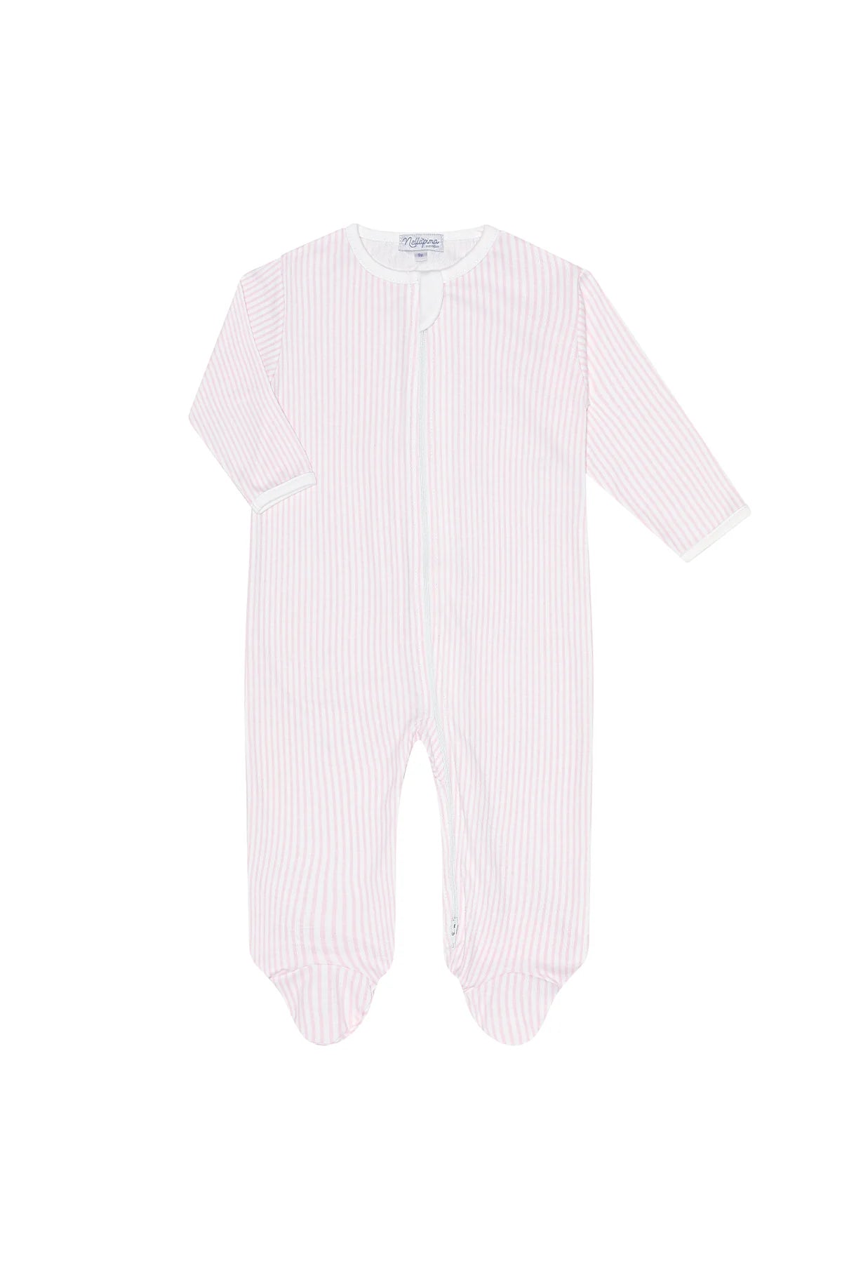 Nellapima Classic Stripes Zipper Footie
