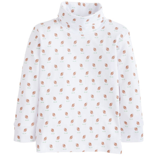 Little English Printed Turtleneck