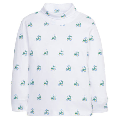Little English Printed Turtleneck