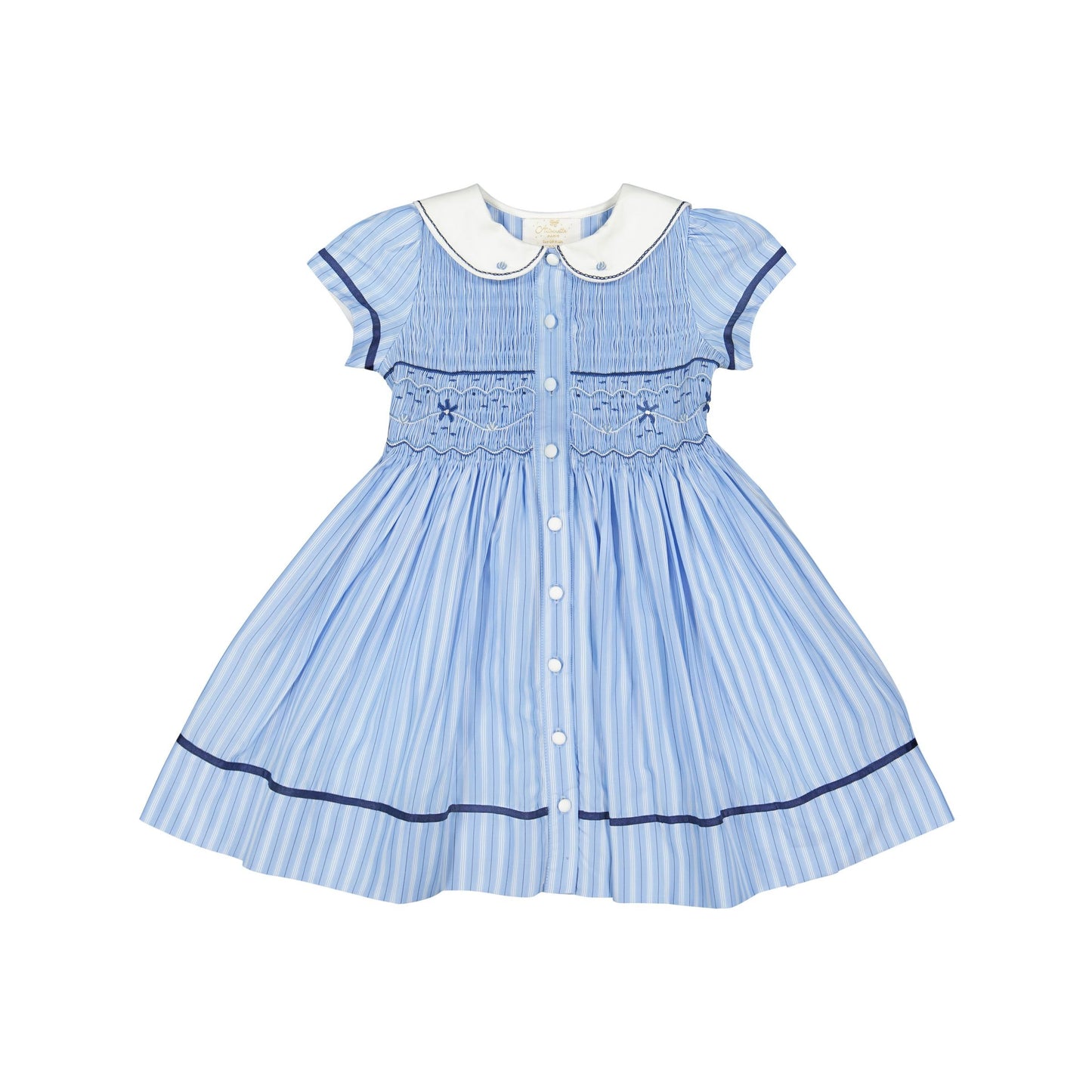 Antoinette Paris Riviera Blue Stripe Dress