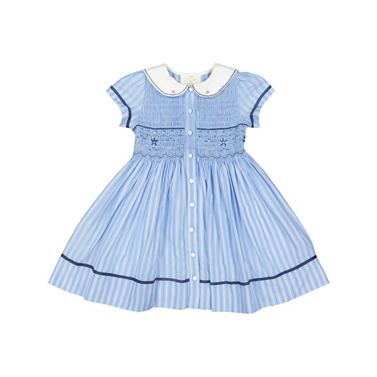 Antoinette Paris Riviera Blue Stripe Dress
