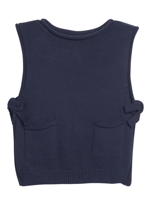 Bisby Sweater Vest, Navy