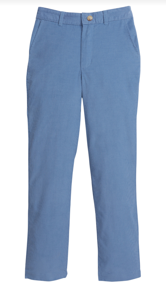 Little English Classic Pant - Stormy Blue Corduroy