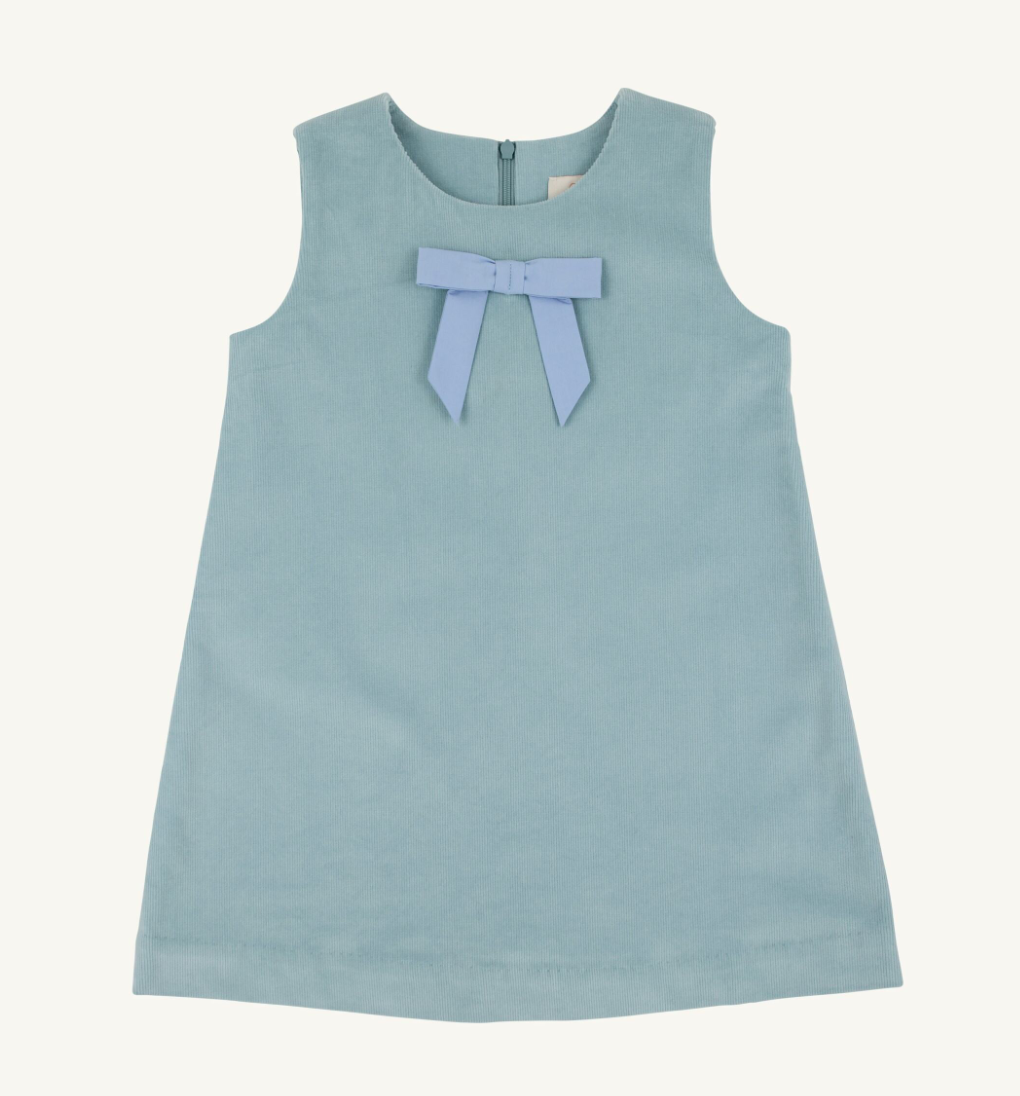 The Beaufort Bonnet Company Jilly Jumper- Corduroy- Old Greenwich Green/Sarasota SkyOld Greenwich Green/Sarasota Sky