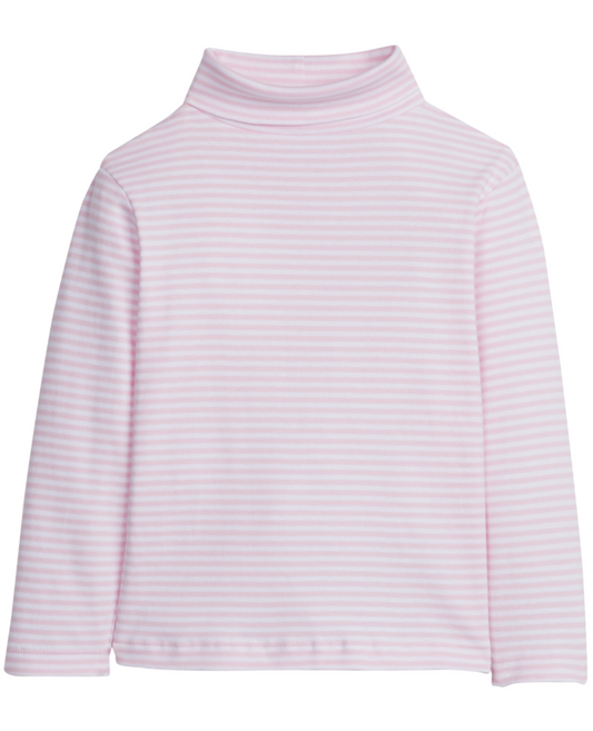 Little English Striped Turtleneck