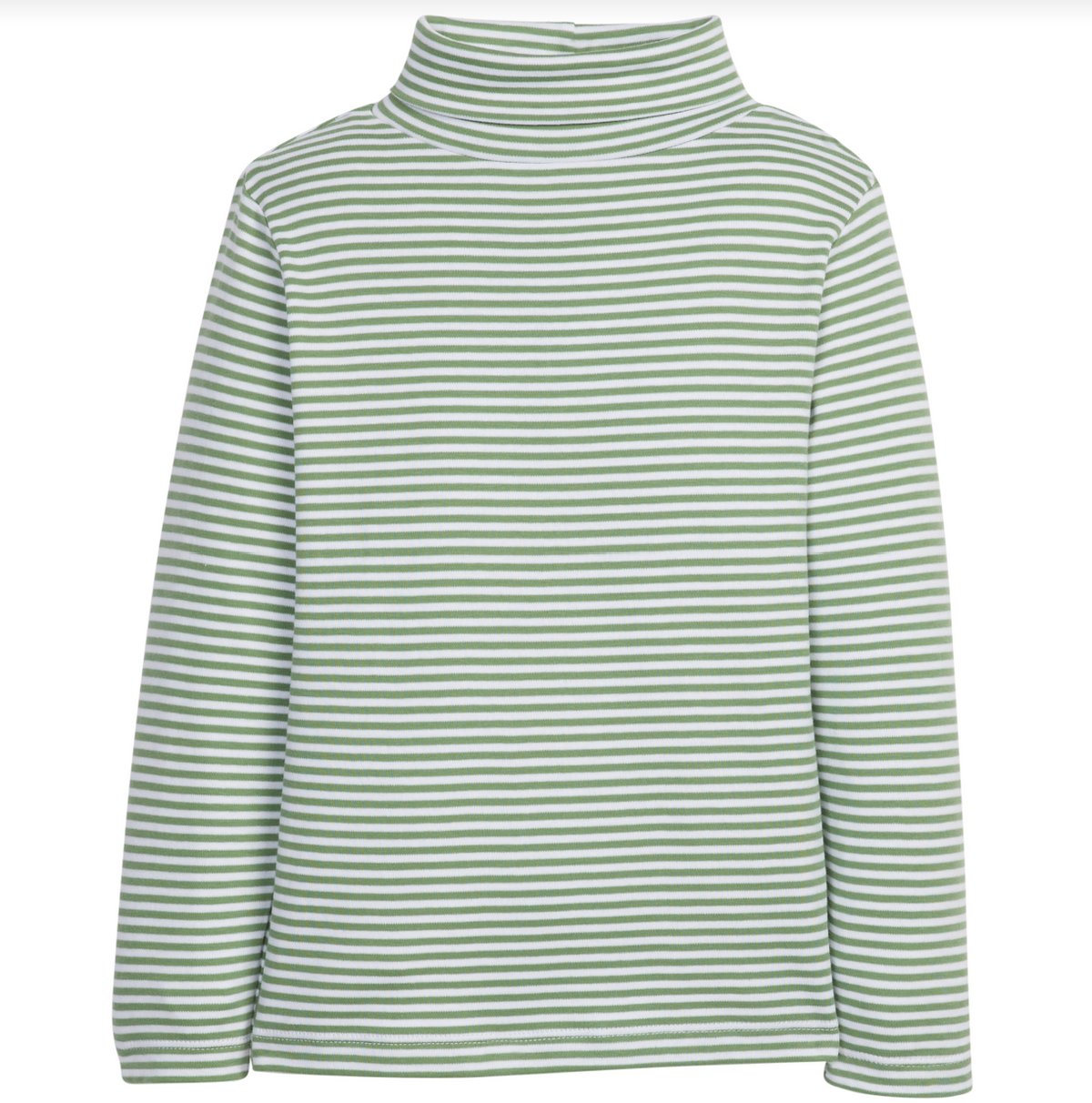 Little English Striped Turtleneck