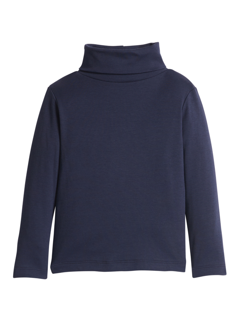 Little English Solid Turtleneck