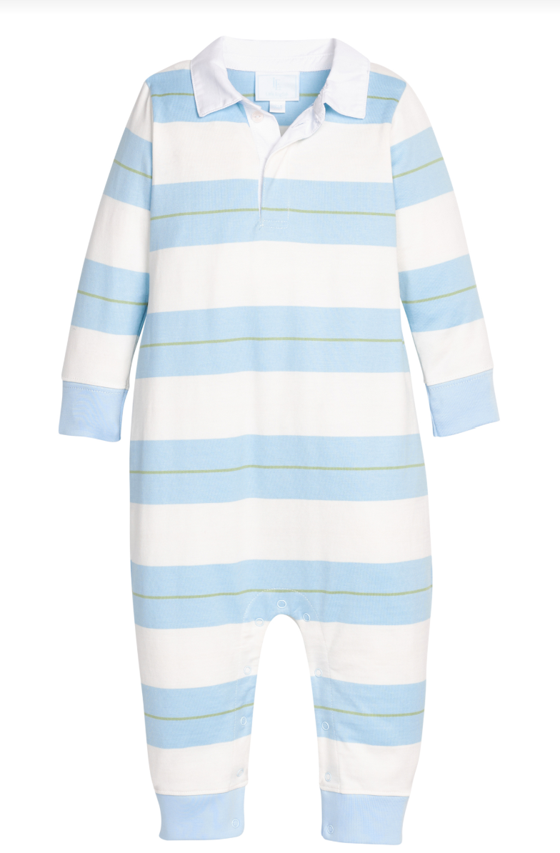Little English Rugby Polo Romper